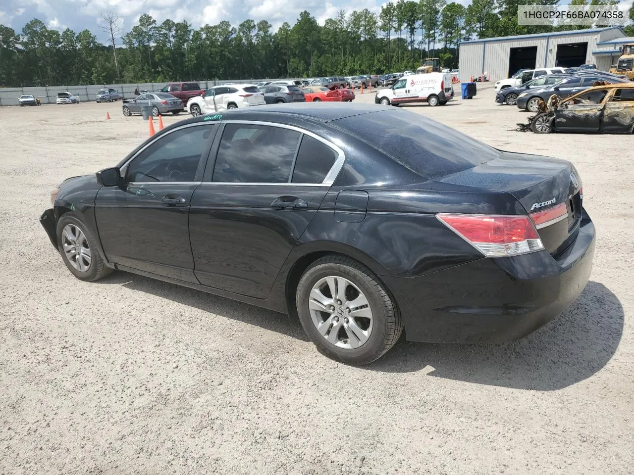 2011 Honda Accord Se VIN: 1HGCP2F66BA074358 Lot: 69176134