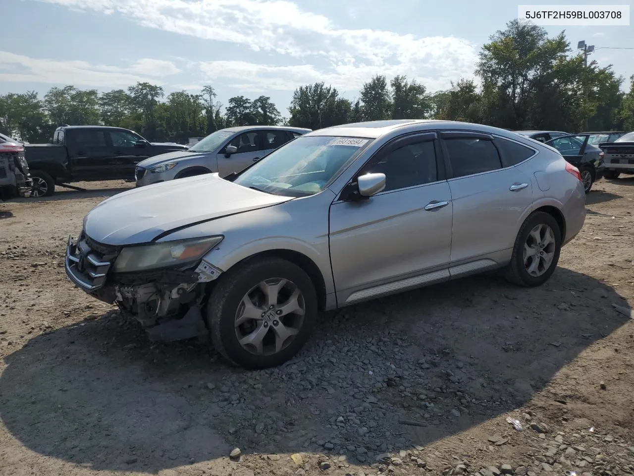 2011 Honda Accord Crosstour Exl VIN: 5J6TF2H59BL003708 Lot: 69319594