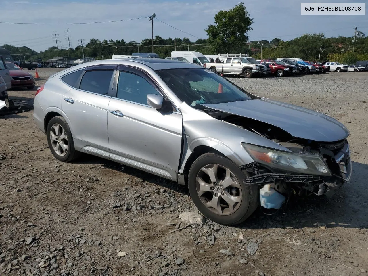 2011 Honda Accord Crosstour Exl VIN: 5J6TF2H59BL003708 Lot: 69319594