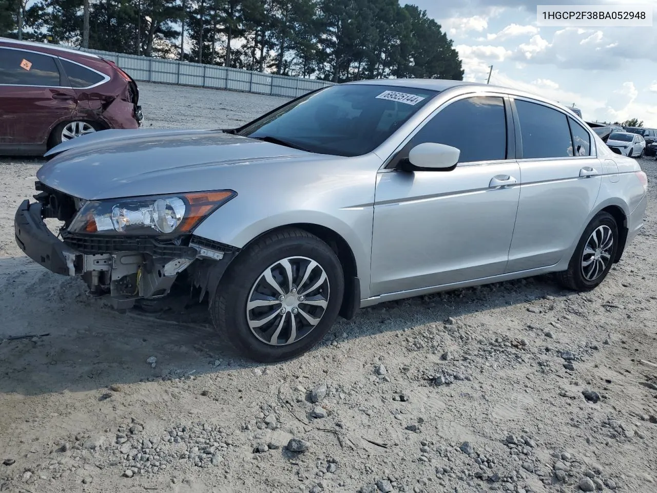 1HGCP2F38BA052948 2011 Honda Accord Lx