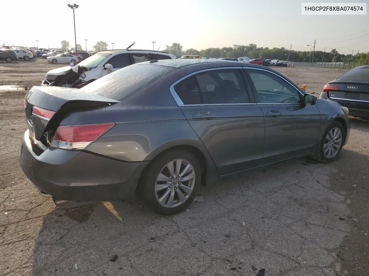 1HGCP2F8XBA074574 2011 Honda Accord Exl