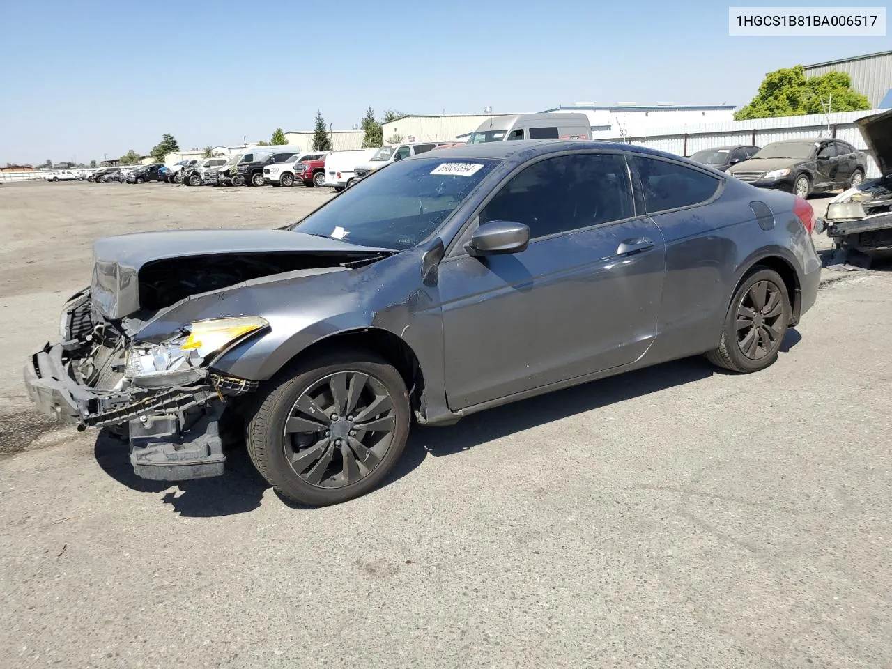 1HGCS1B81BA006517 2011 Honda Accord Exl