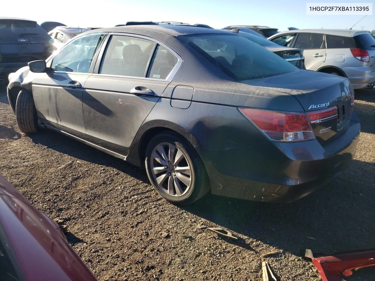 1HGCP2F7XBA113395 2011 Honda Accord Ex