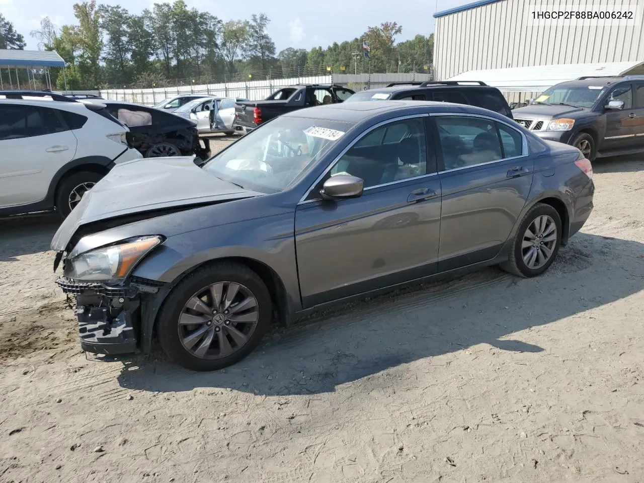 2011 Honda Accord Exl VIN: 1HGCP2F88BA006242 Lot: 69797184