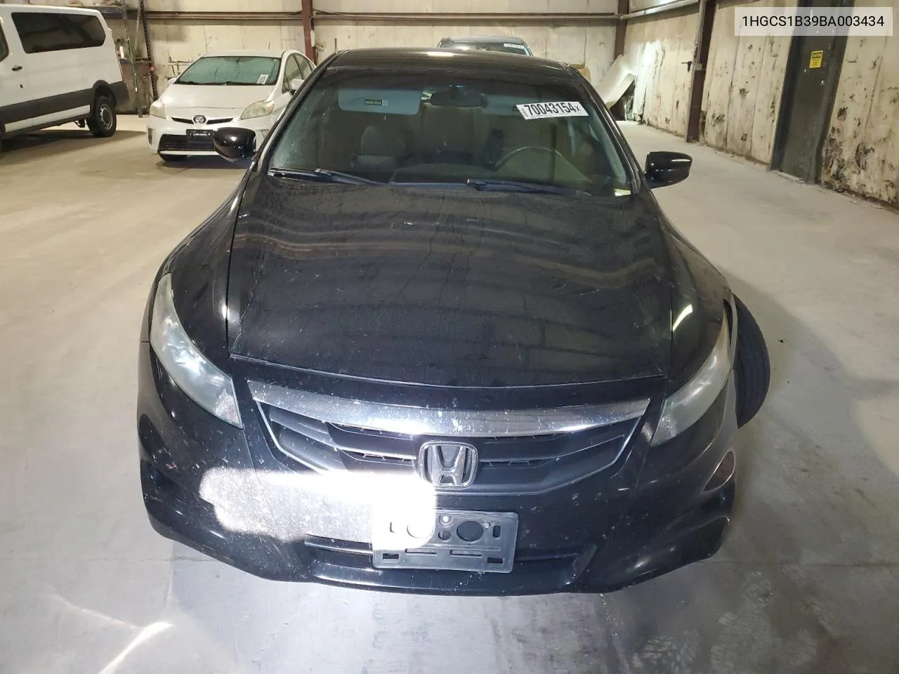 2011 Honda Accord Lx-S VIN: 1HGCS1B39BA003434 Lot: 70043154