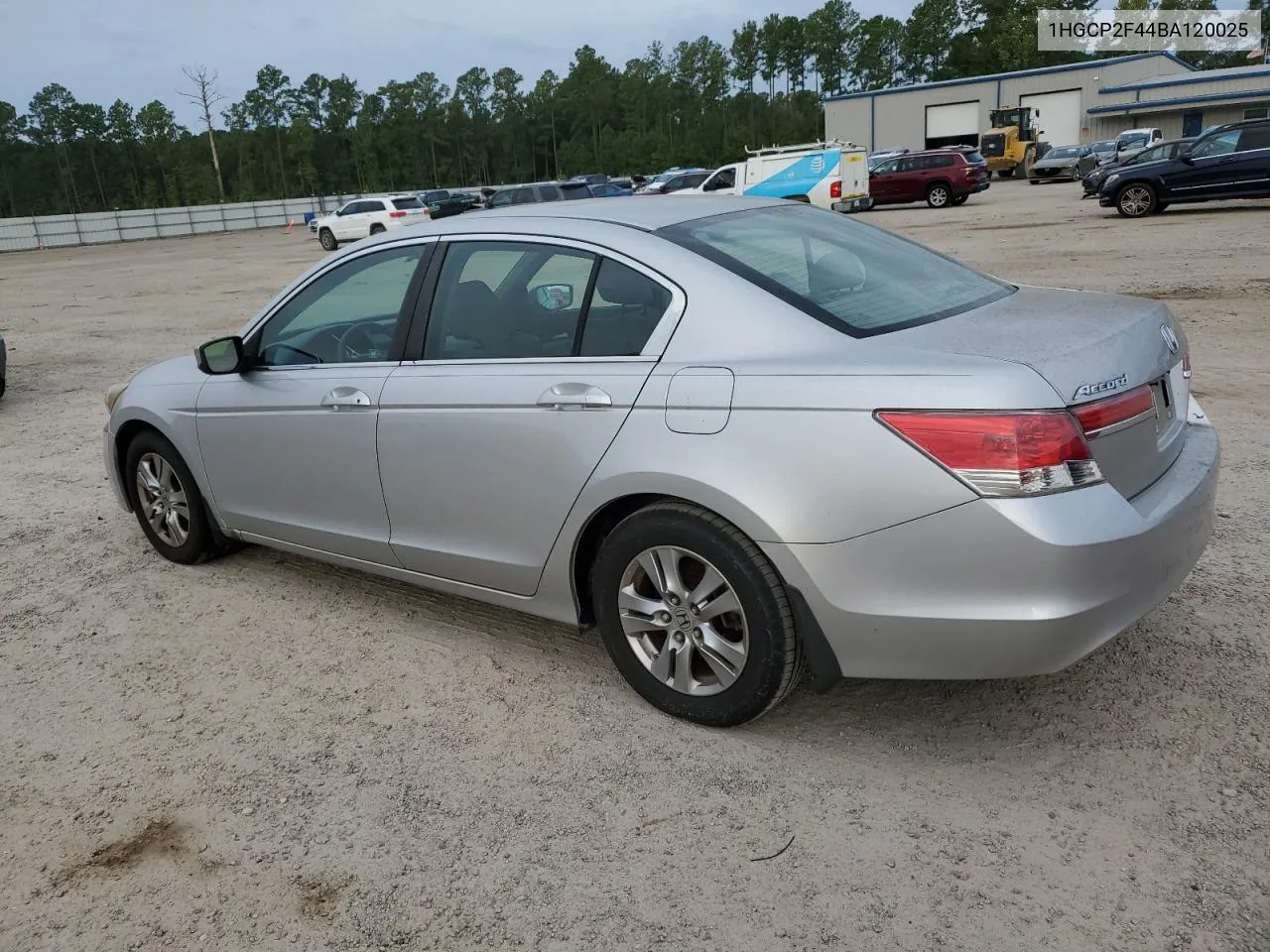 1HGCP2F44BA120025 2011 Honda Accord Lxp