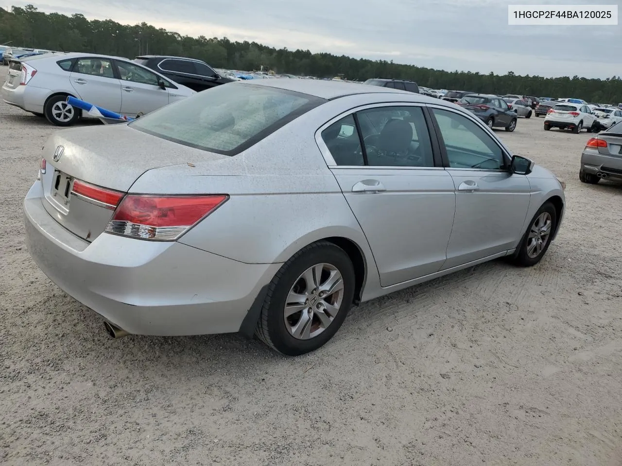 2011 Honda Accord Lxp VIN: 1HGCP2F44BA120025 Lot: 70191724