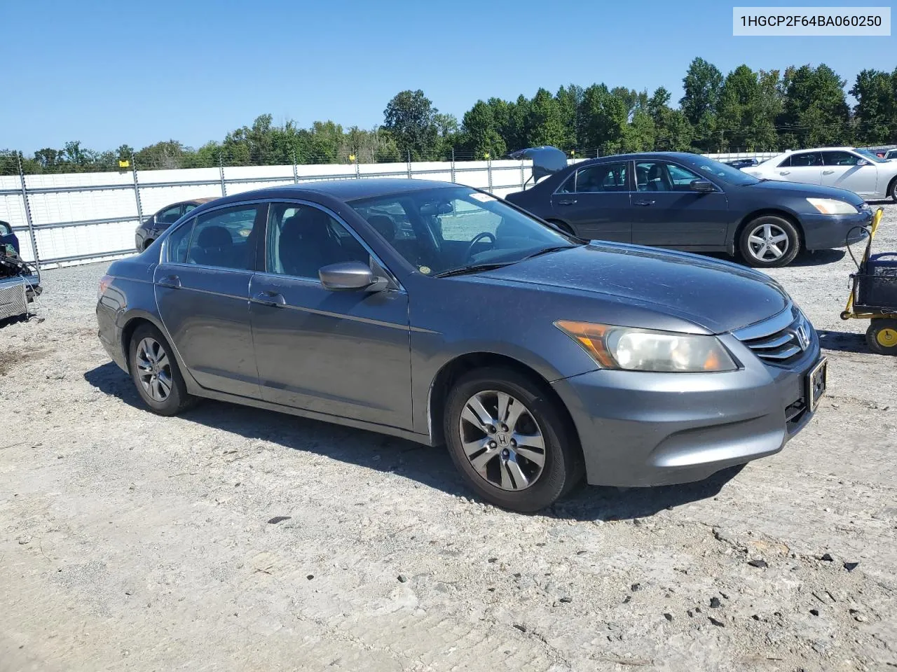 1HGCP2F64BA060250 2011 Honda Accord Se