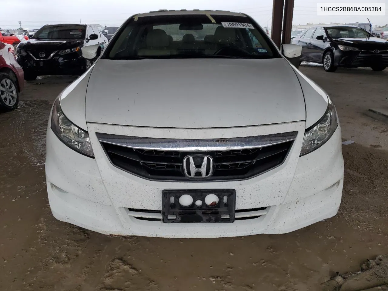 2011 Honda Accord Exl VIN: 1HGCS2B86BA005384 Lot: 70691904