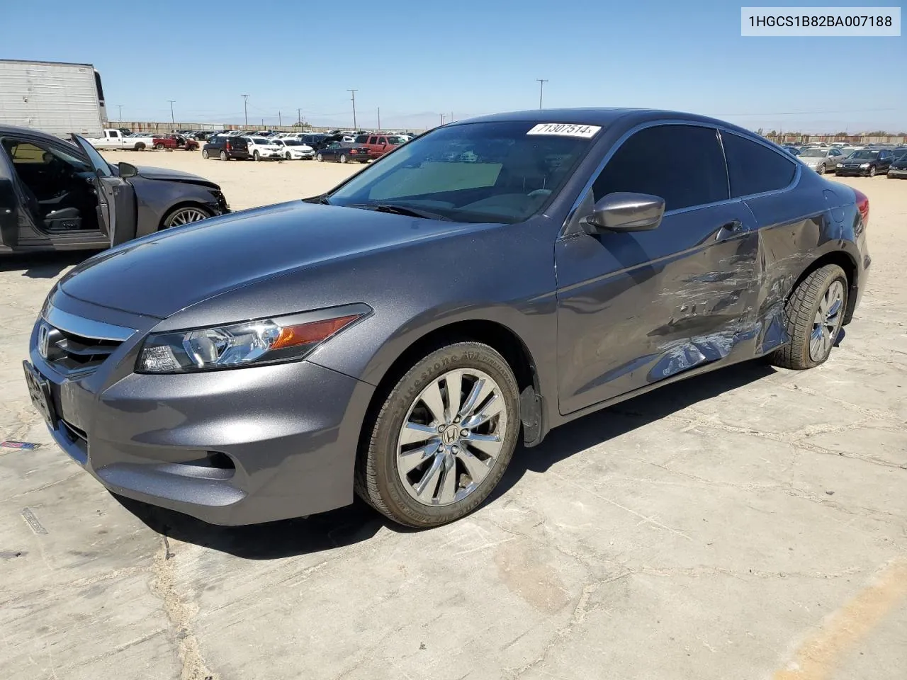 2011 Honda Accord Exl VIN: 1HGCS1B82BA007188 Lot: 71307514