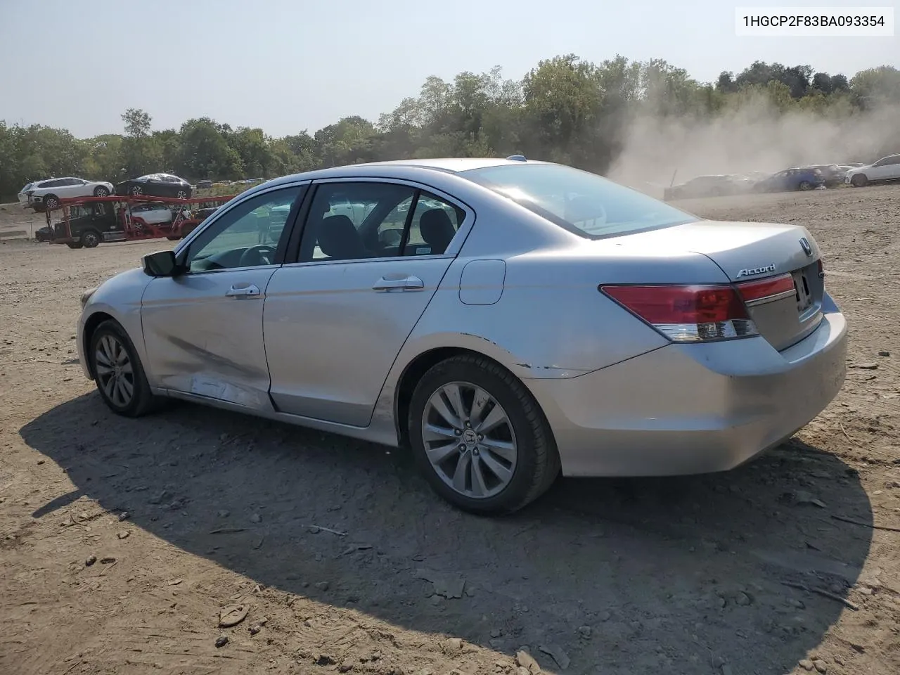 2011 Honda Accord Exl VIN: 1HGCP2F83BA093354 Lot: 71349814