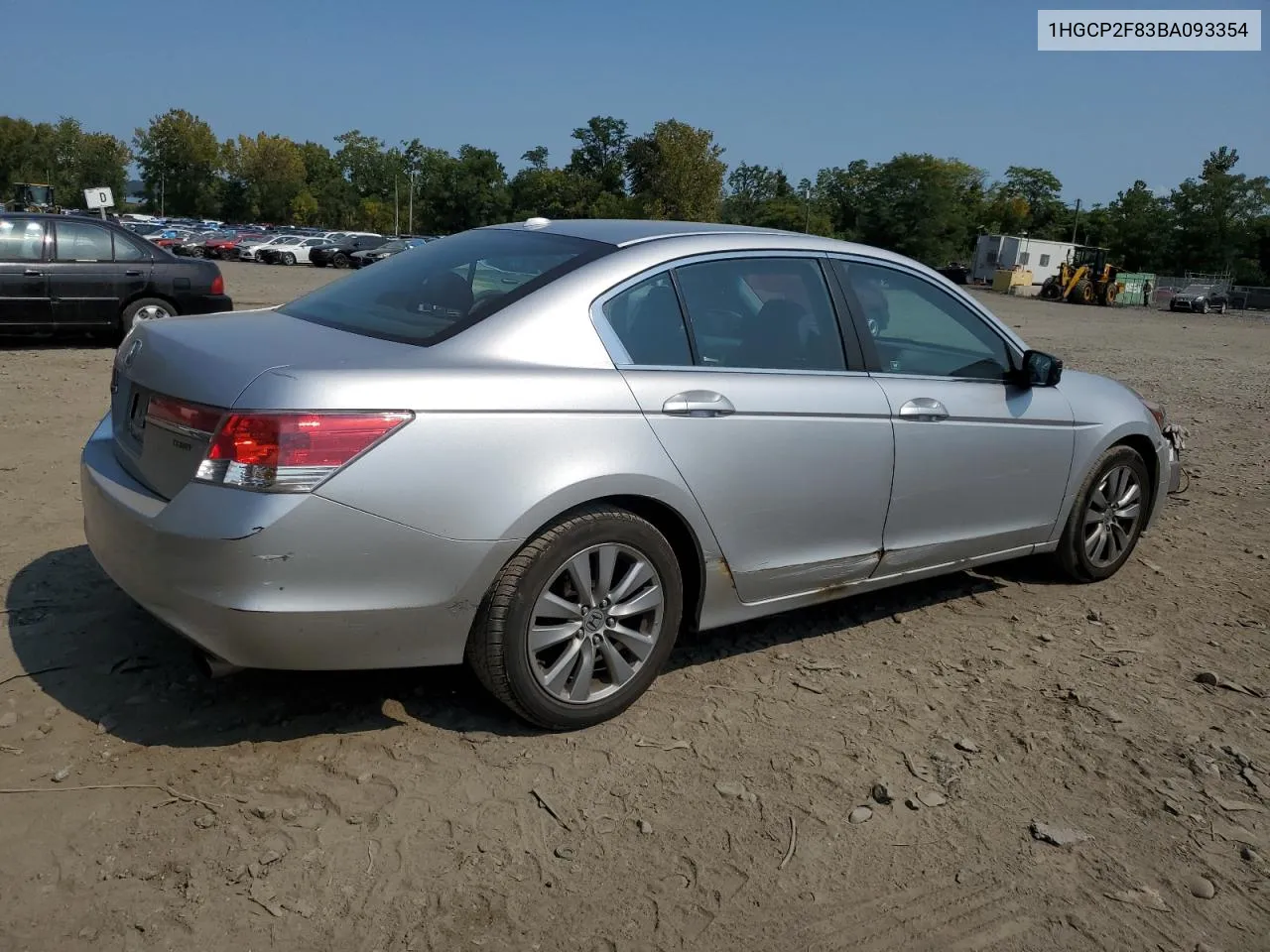 2011 Honda Accord Exl VIN: 1HGCP2F83BA093354 Lot: 71349814