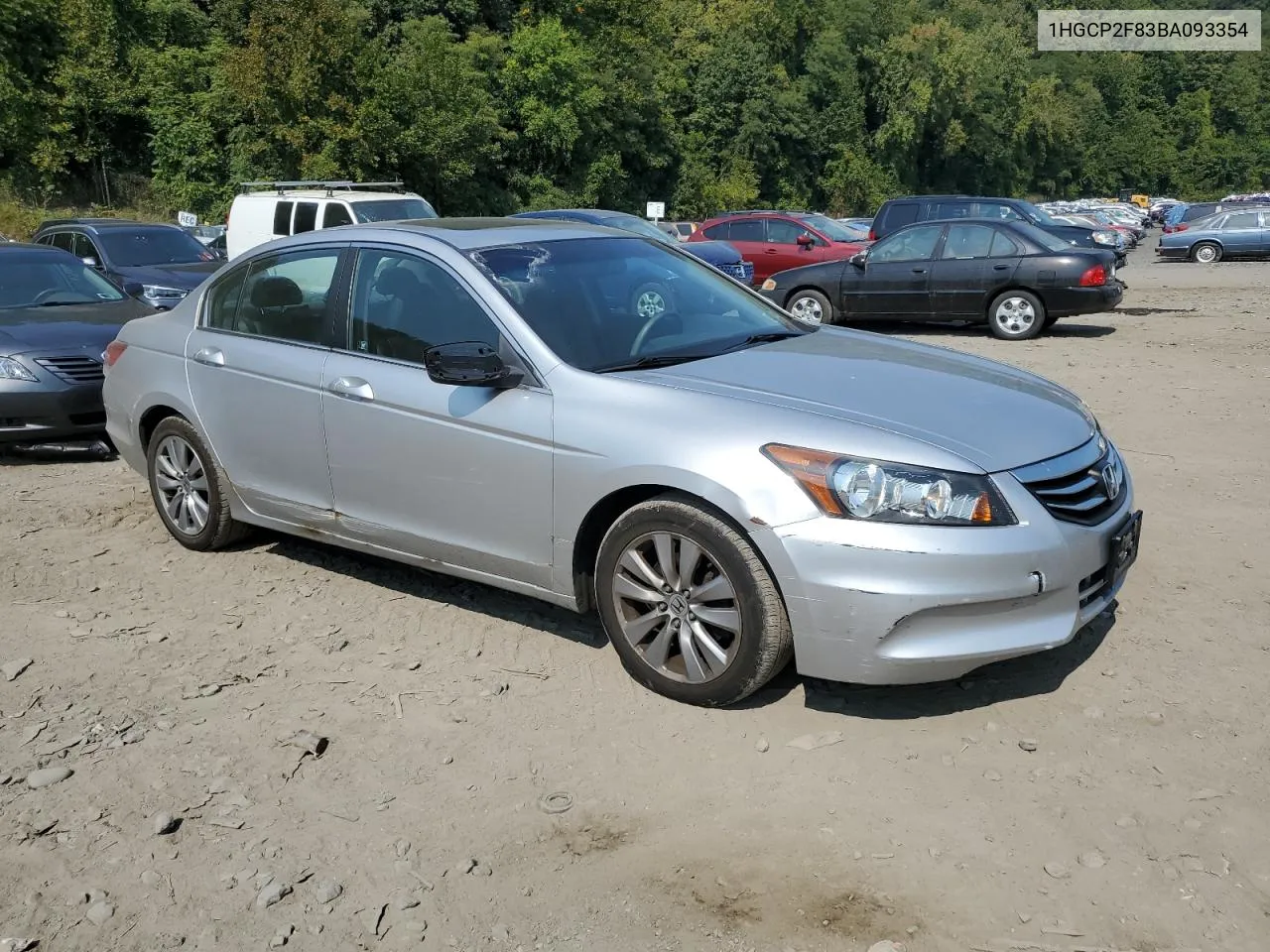 2011 Honda Accord Exl VIN: 1HGCP2F83BA093354 Lot: 71349814