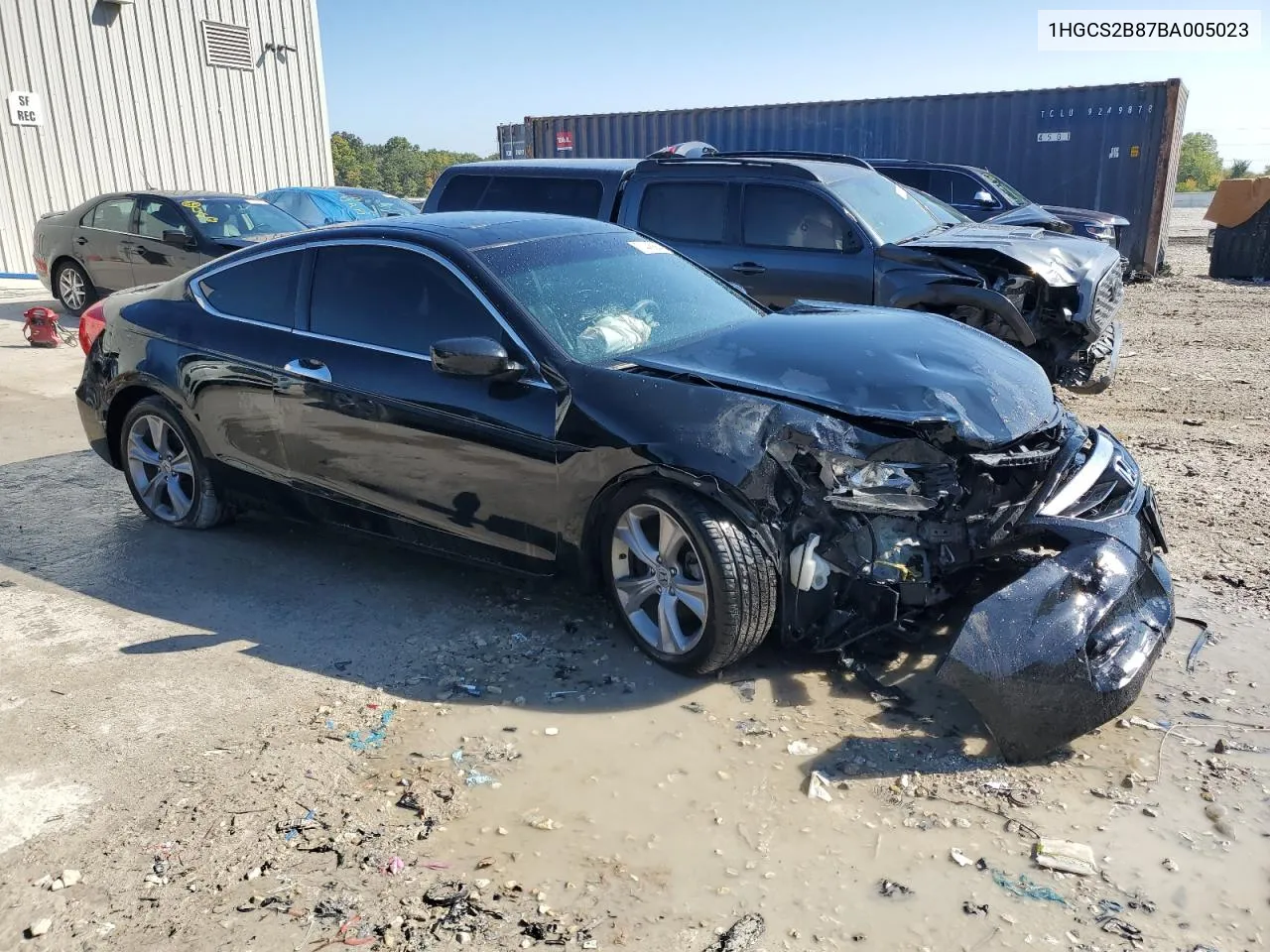 2011 Honda Accord Exl VIN: 1HGCS2B87BA005023 Lot: 71445584