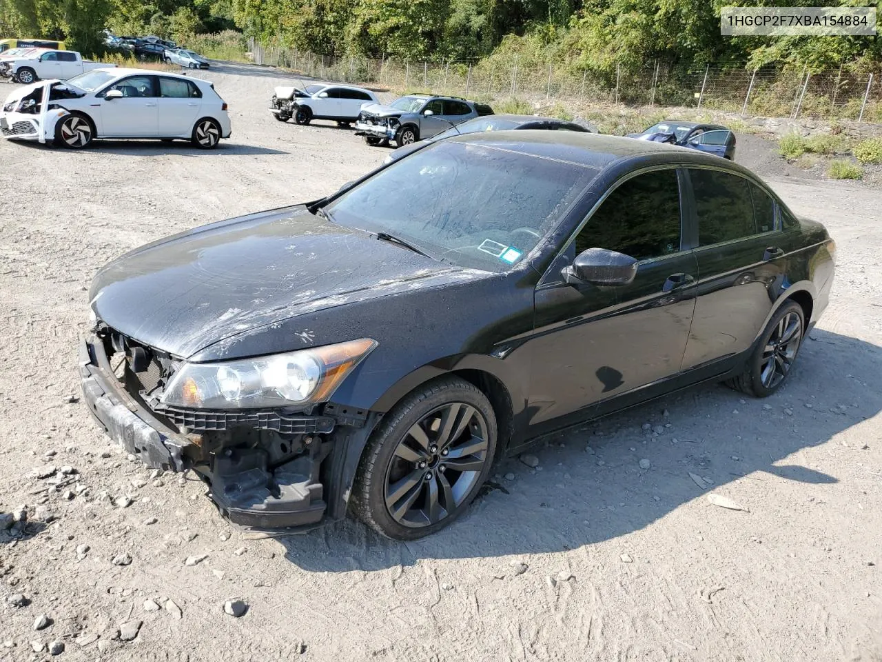 2011 Honda Accord Ex VIN: 1HGCP2F7XBA154884 Lot: 71620274