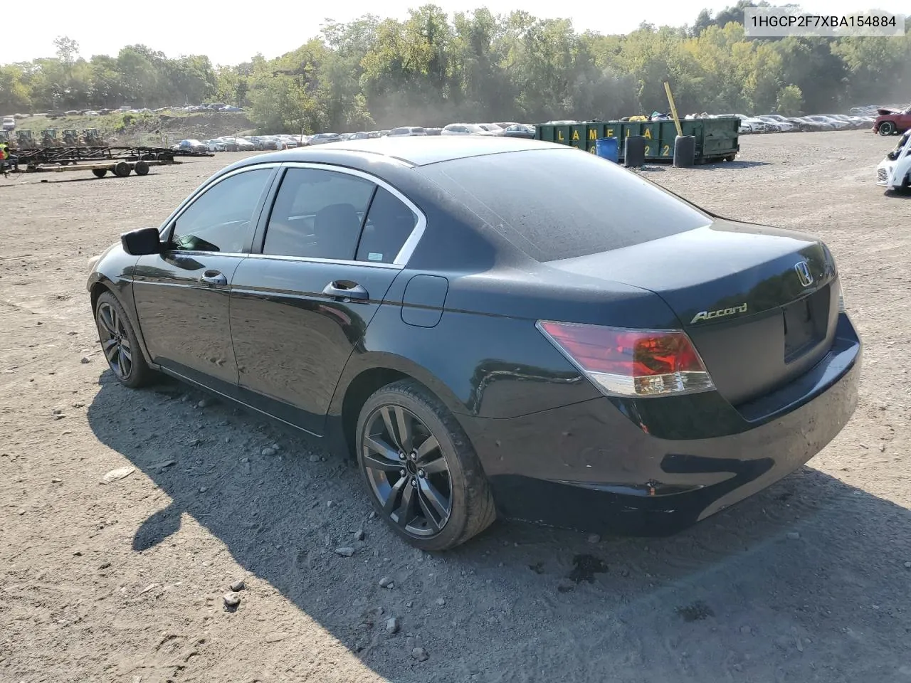 2011 Honda Accord Ex VIN: 1HGCP2F7XBA154884 Lot: 71620274