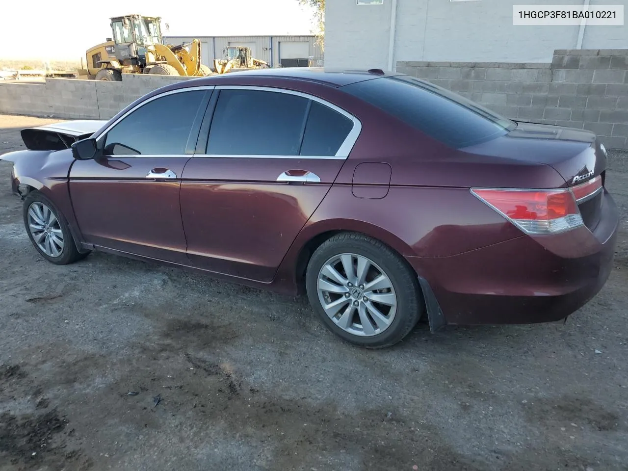 1HGCP3F81BA010221 2011 Honda Accord Exl