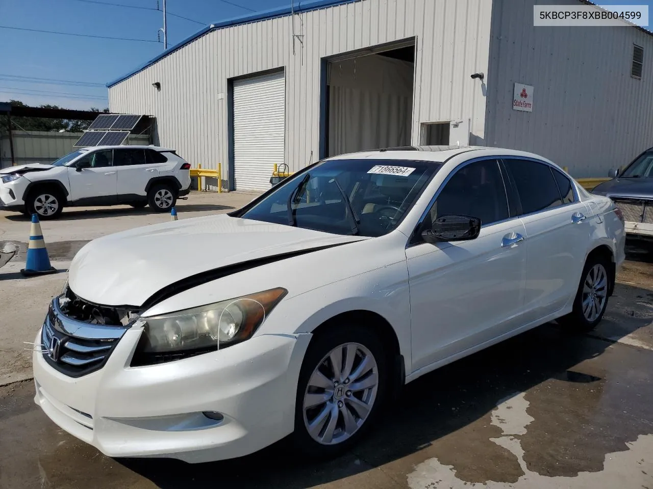 2011 Honda Accord Exl VIN: 5KBCP3F8XBB004599 Lot: 71866564