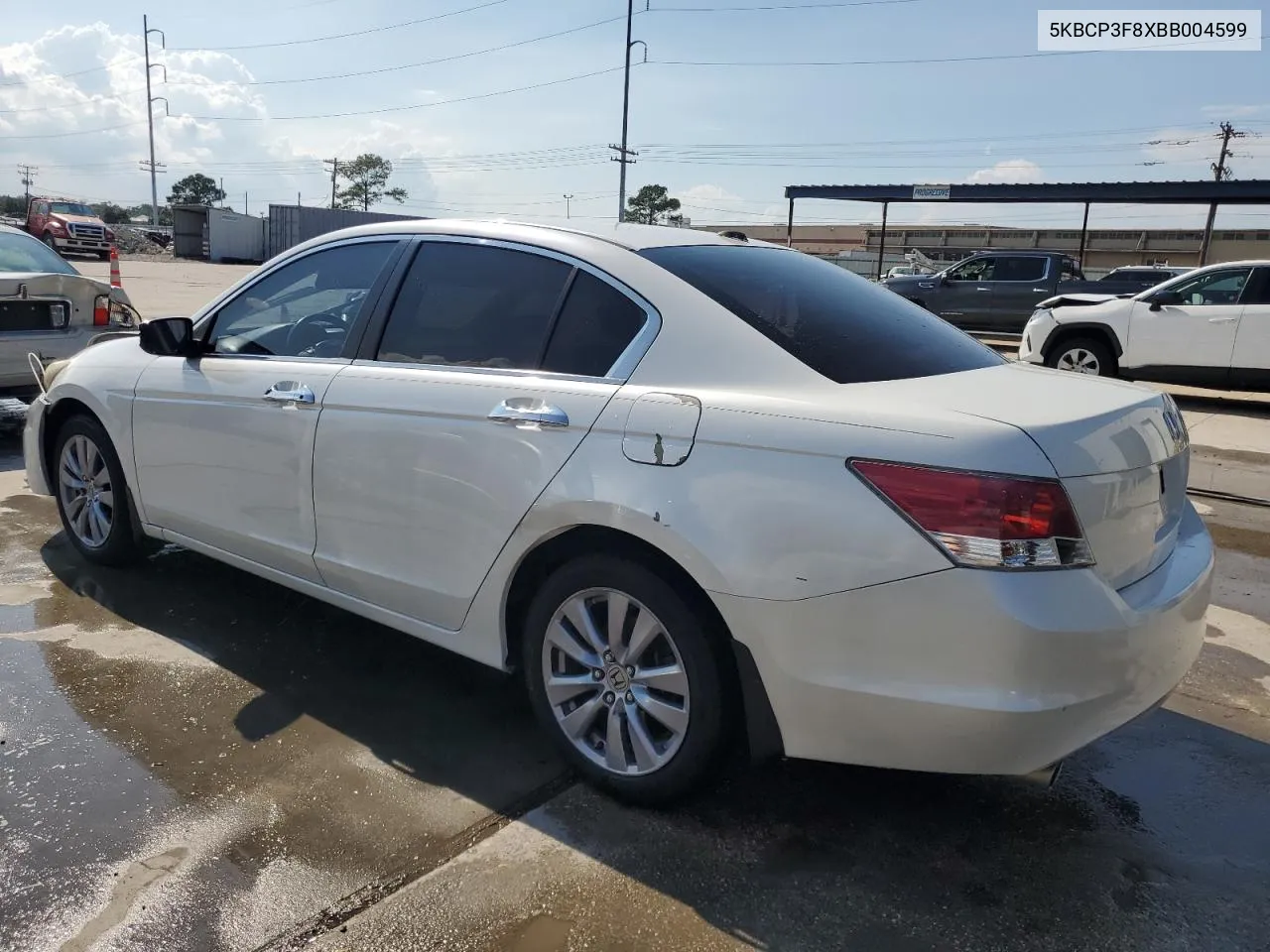 2011 Honda Accord Exl VIN: 5KBCP3F8XBB004599 Lot: 71866564