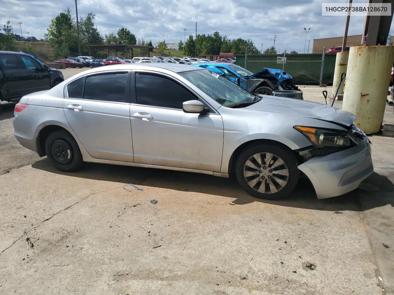 2011 Honda Accord Lx VIN: 1HGCP2F38BA128670 Lot: 72045774