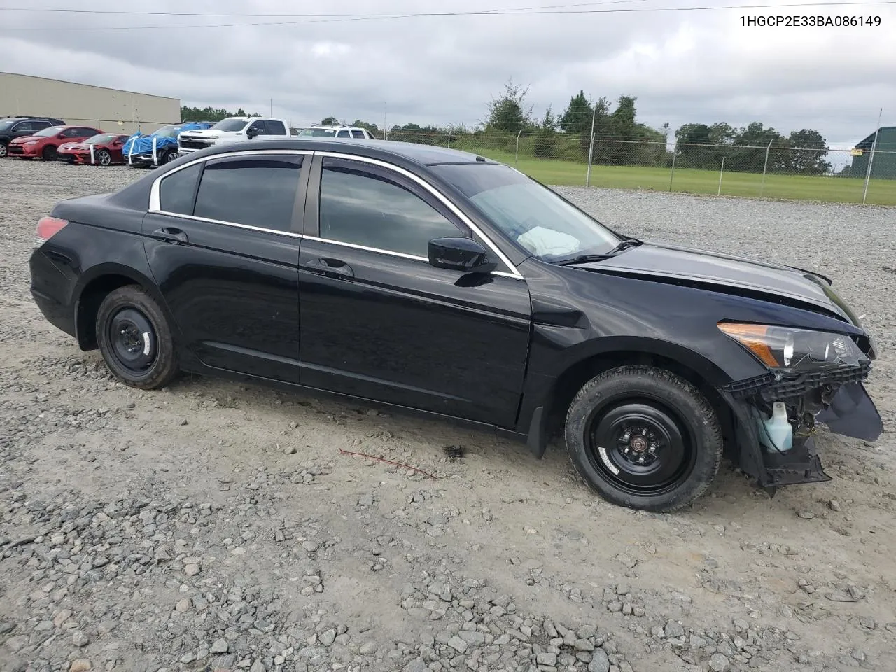 2011 Honda Accord Lx VIN: 1HGCP2E33BA086149 Lot: 72061284