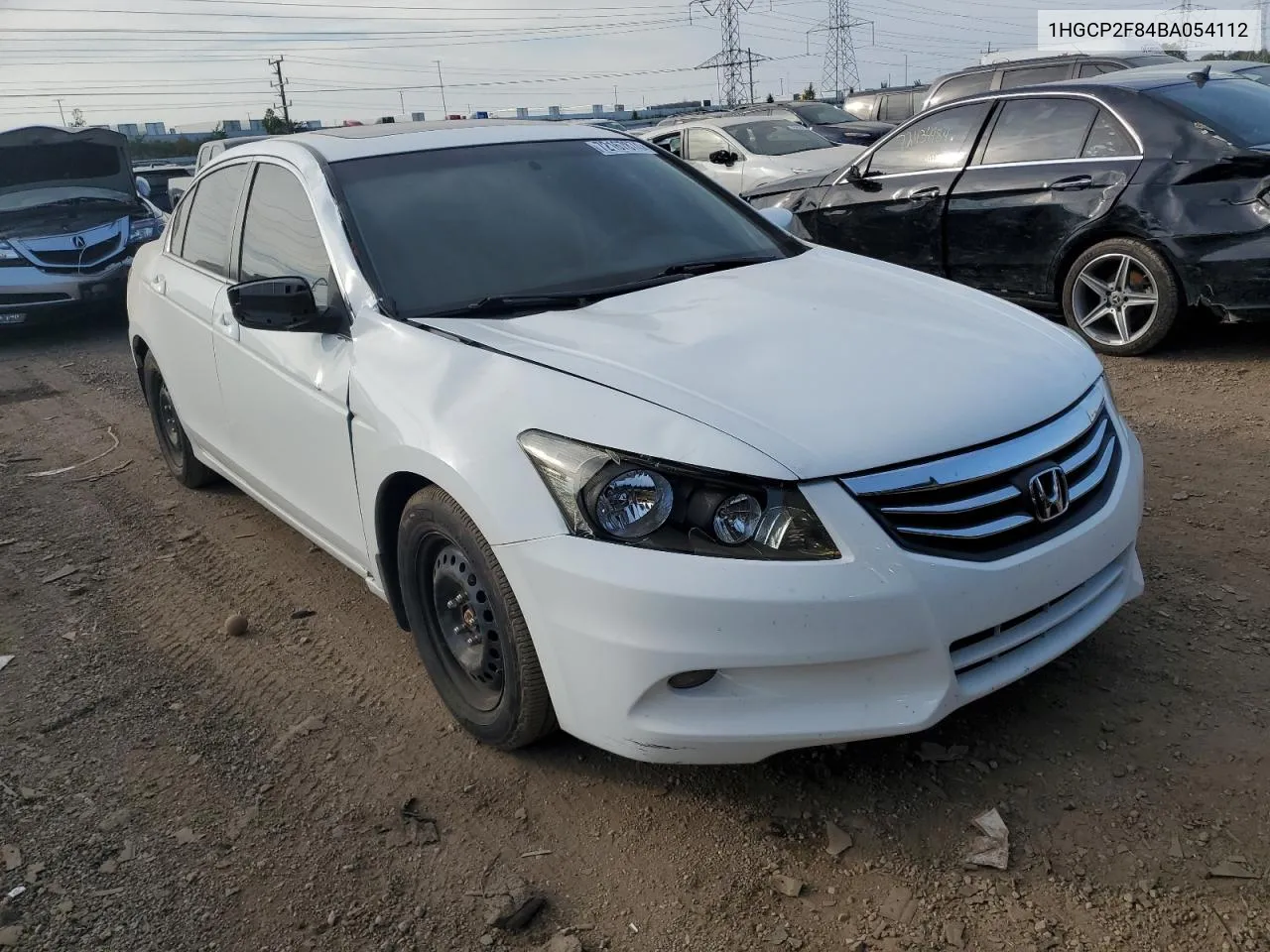 2011 Honda Accord Exl VIN: 1HGCP2F84BA054112 Lot: 72167874