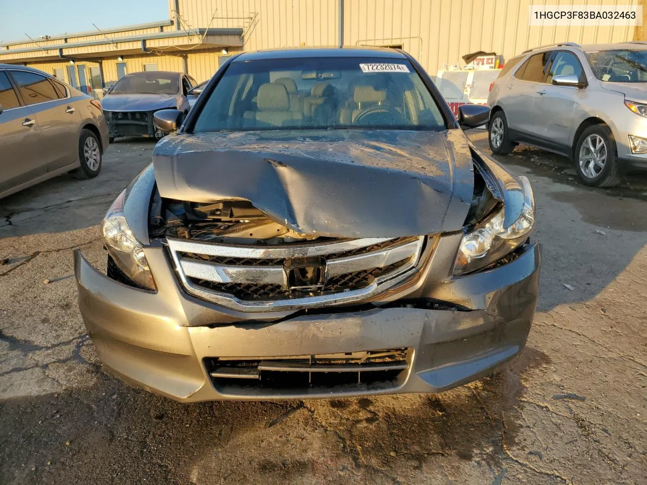 1HGCP3F83BA032463 2011 Honda Accord Exl