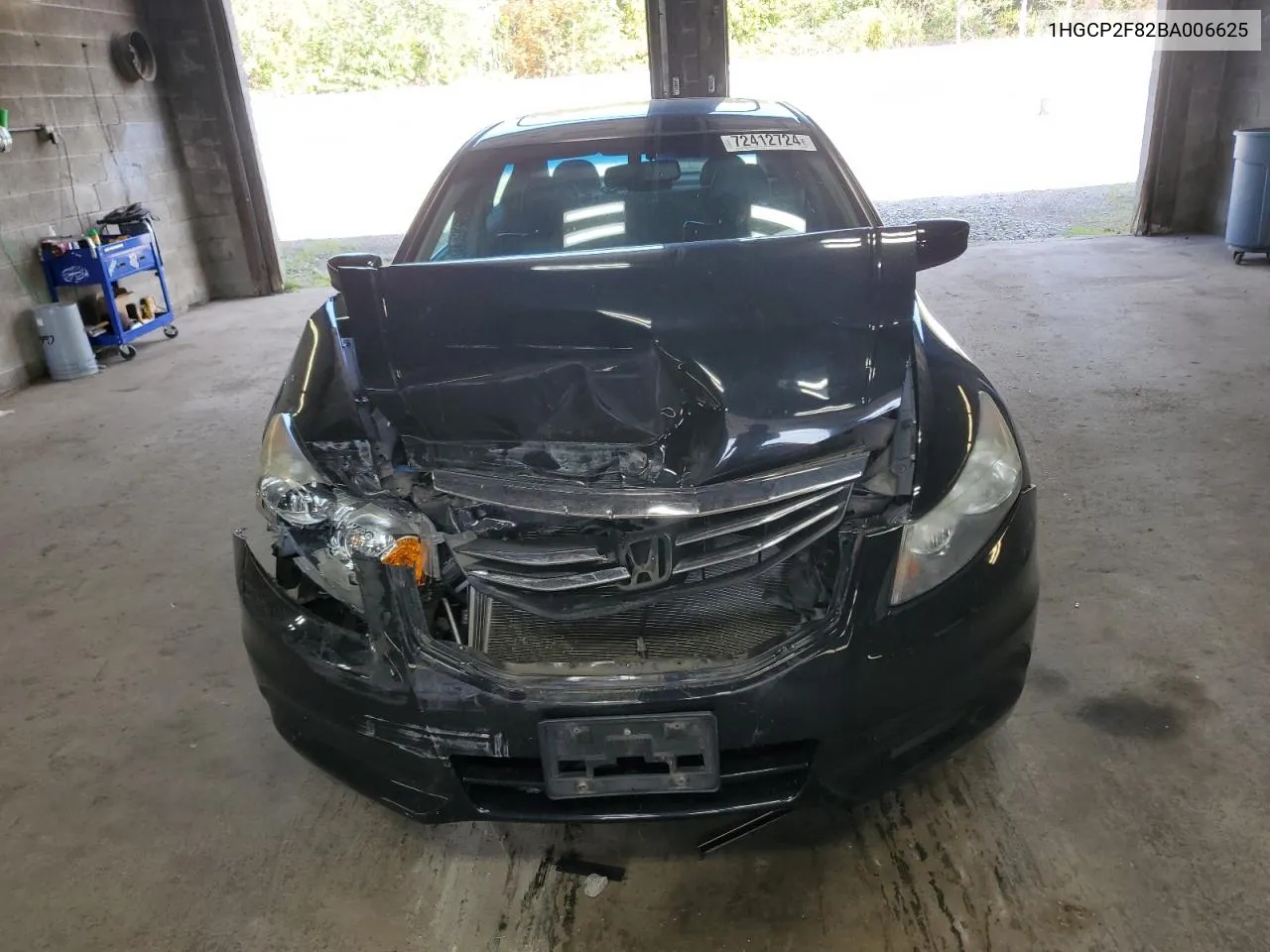 1HGCP2F82BA006625 2011 Honda Accord Exl