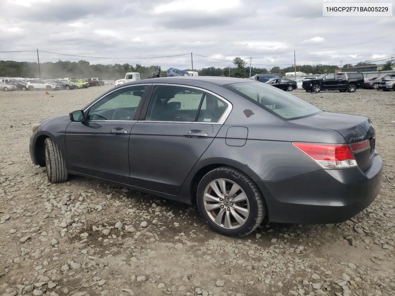 2011 Honda Accord Ex VIN: 1HGCP2F71BA005229 Lot: 72888964