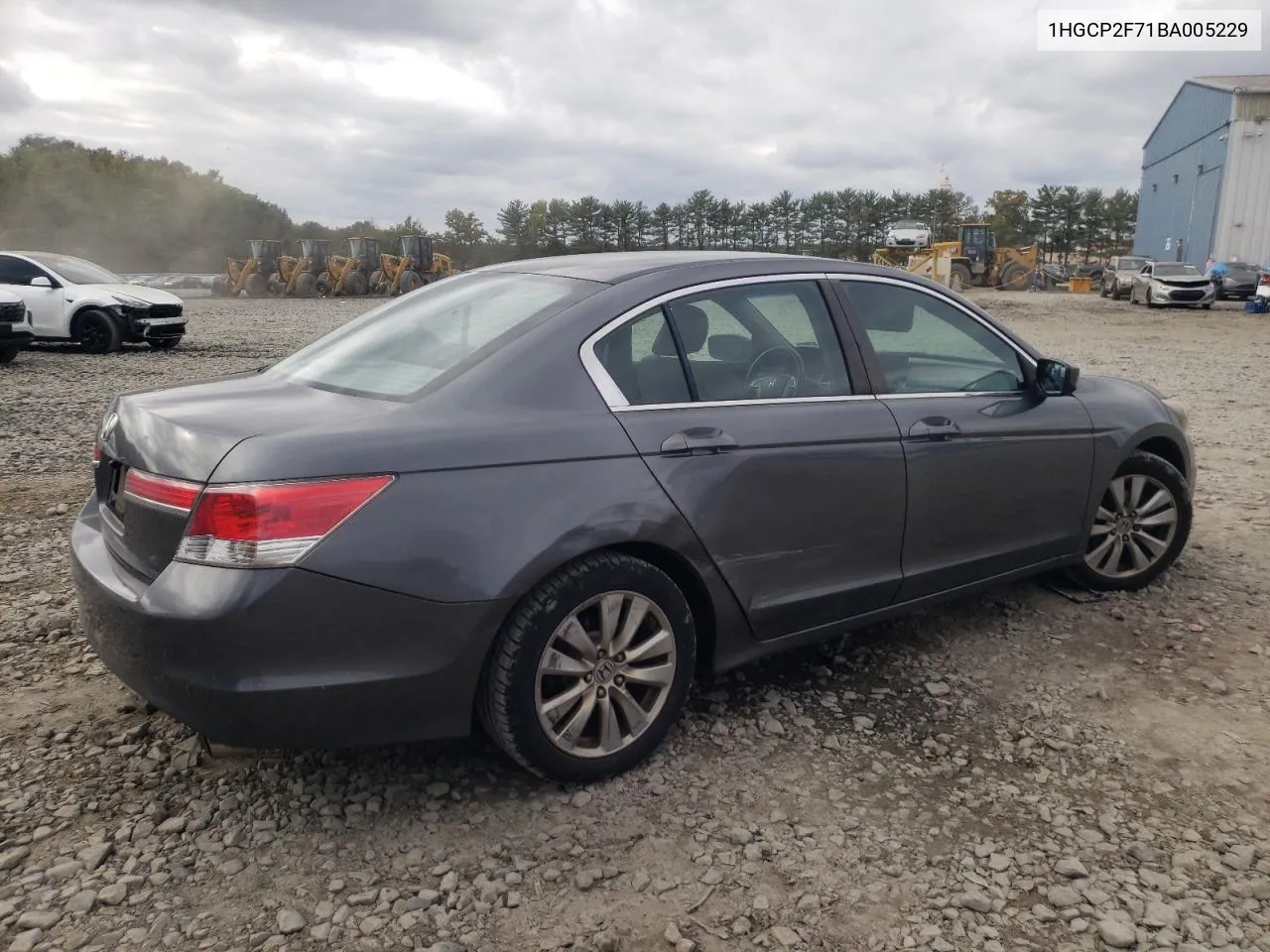 2011 Honda Accord Ex VIN: 1HGCP2F71BA005229 Lot: 72888964