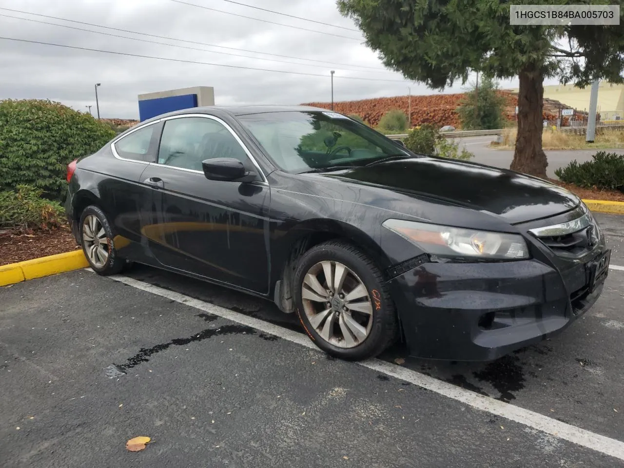 2011 Honda Accord Exl VIN: 1HGCS1B84BA005703 Lot: 73307914