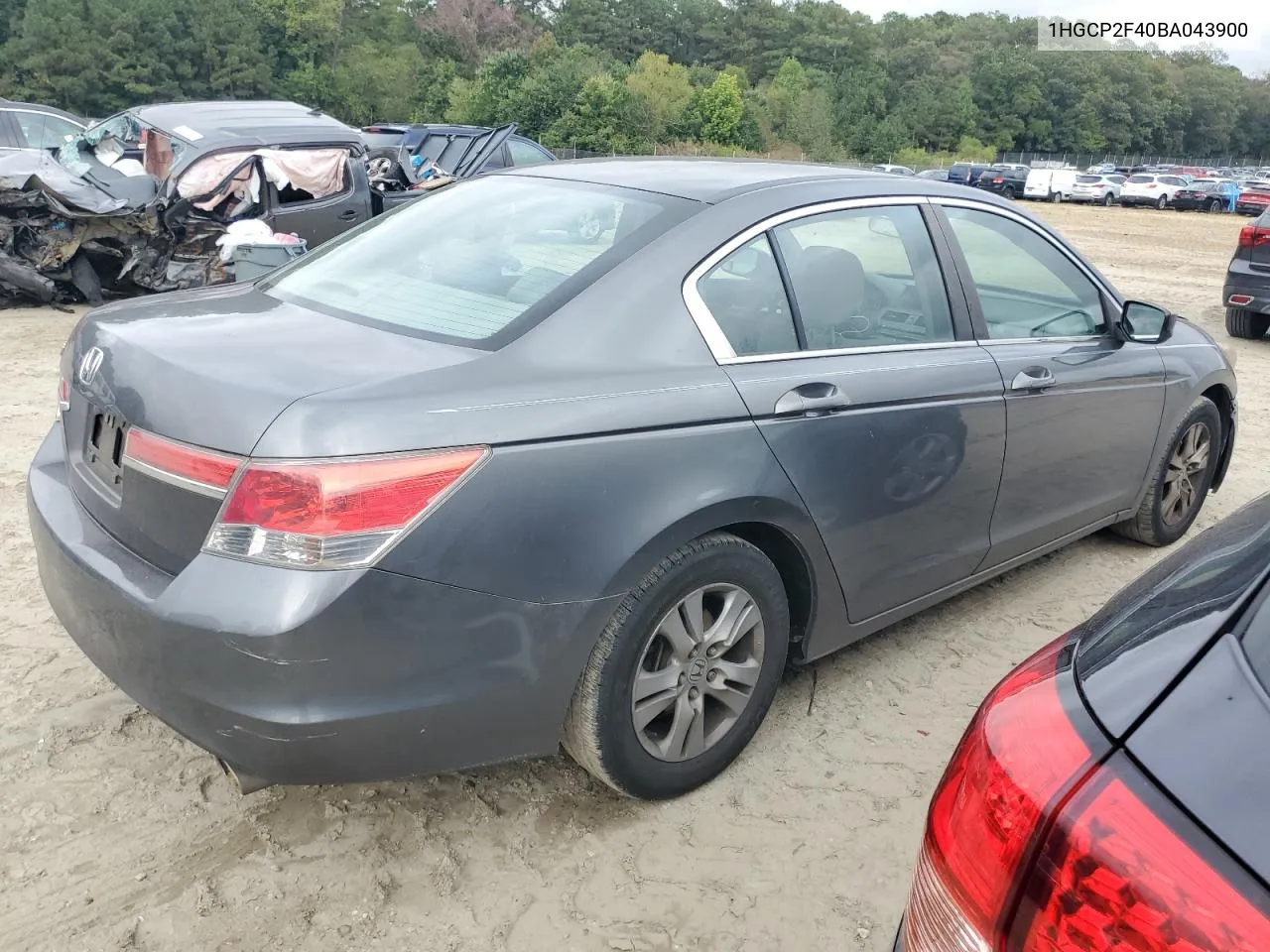 2011 Honda Accord Lxp VIN: 1HGCP2F40BA043900 Lot: 73569734