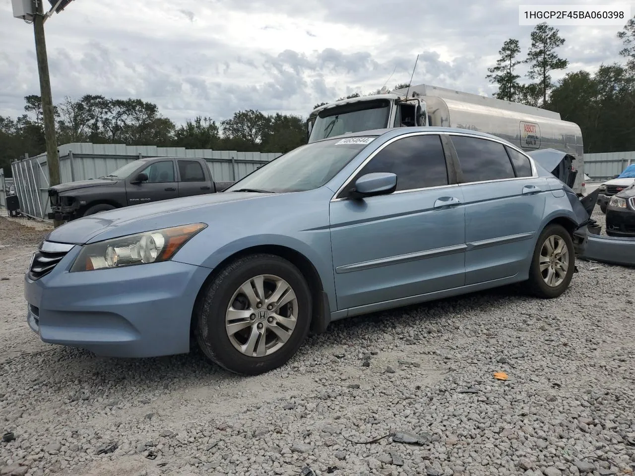 2011 Honda Accord Lxp VIN: 1HGCP2F45BA060398 Lot: 74654644