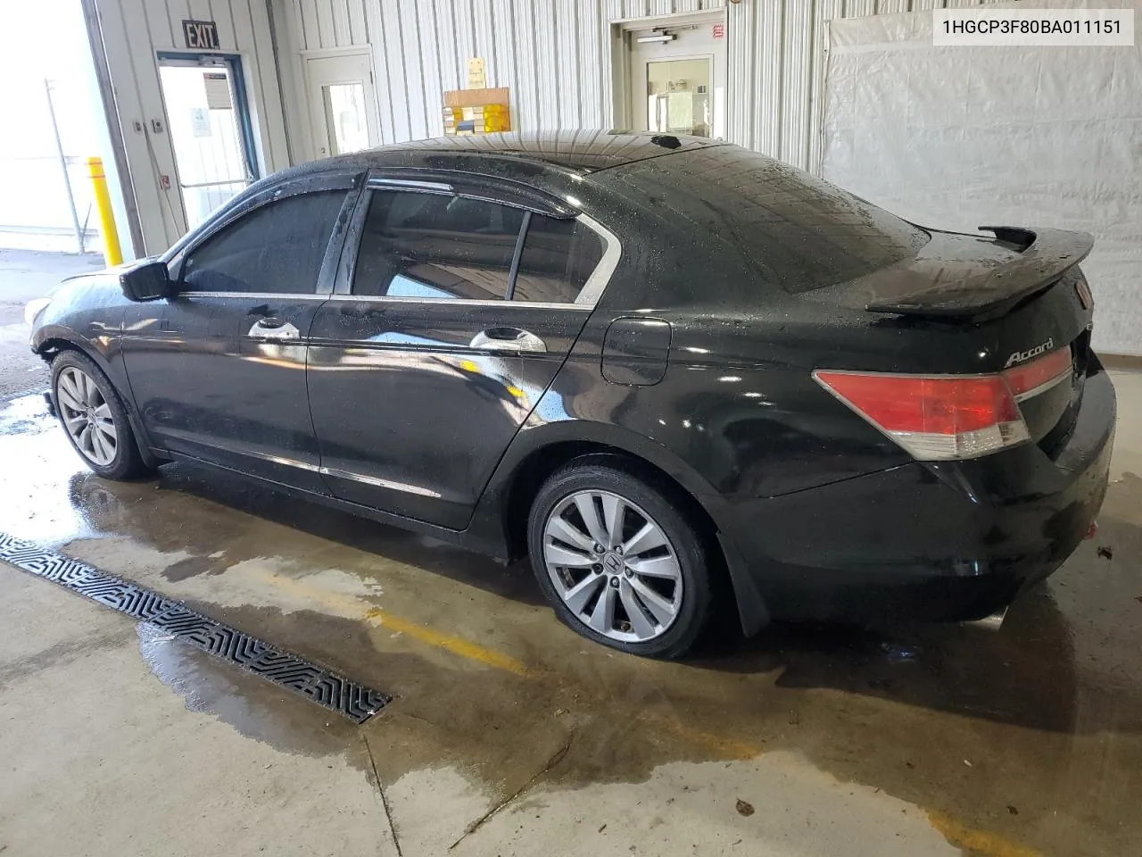 2011 Honda Accord Exl VIN: 1HGCP3F80BA011151 Lot: 74774834