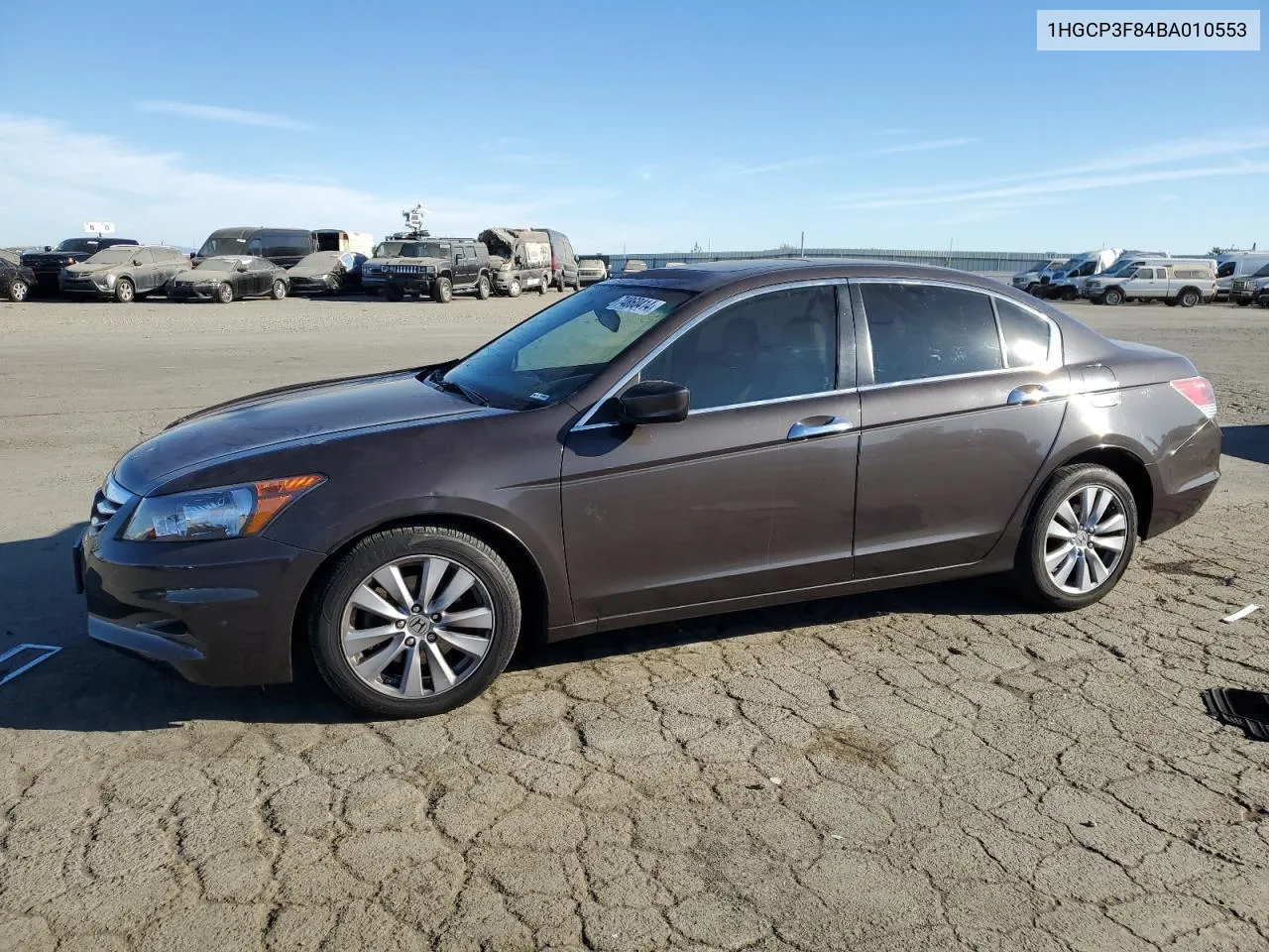 2011 Honda Accord Exl VIN: 1HGCP3F84BA010553 Lot: 74860414