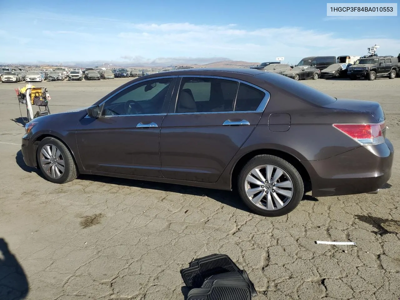 2011 Honda Accord Exl VIN: 1HGCP3F84BA010553 Lot: 74860414