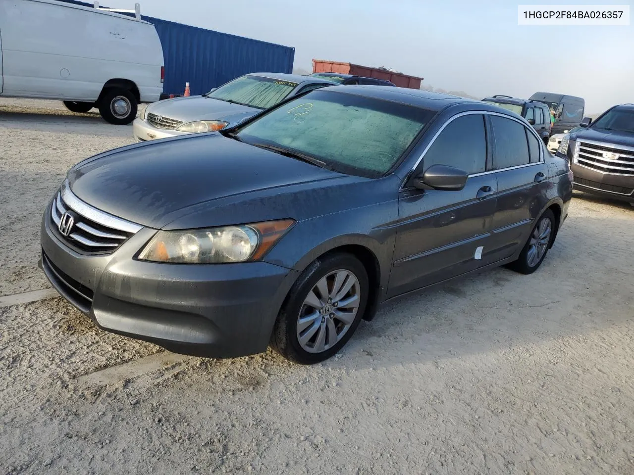 2011 Honda Accord Exl VIN: 1HGCP2F84BA026357 Lot: 75106974