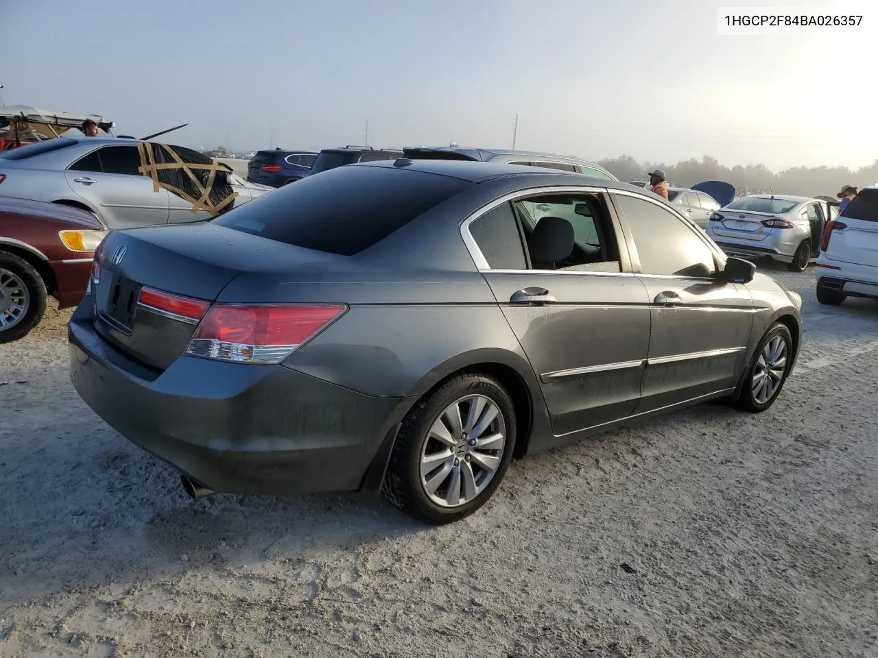 1HGCP2F84BA026357 2011 Honda Accord Exl