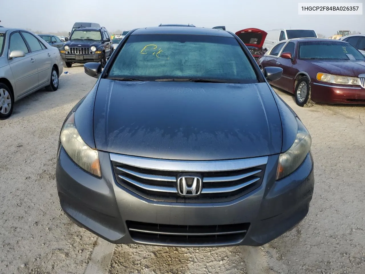 2011 Honda Accord Exl VIN: 1HGCP2F84BA026357 Lot: 75106974