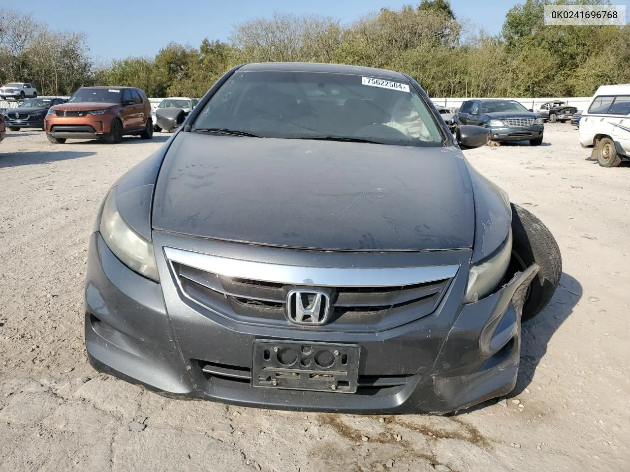 2011 Honda Accord Exl VIN: 0K0241696768 Lot: 75622504