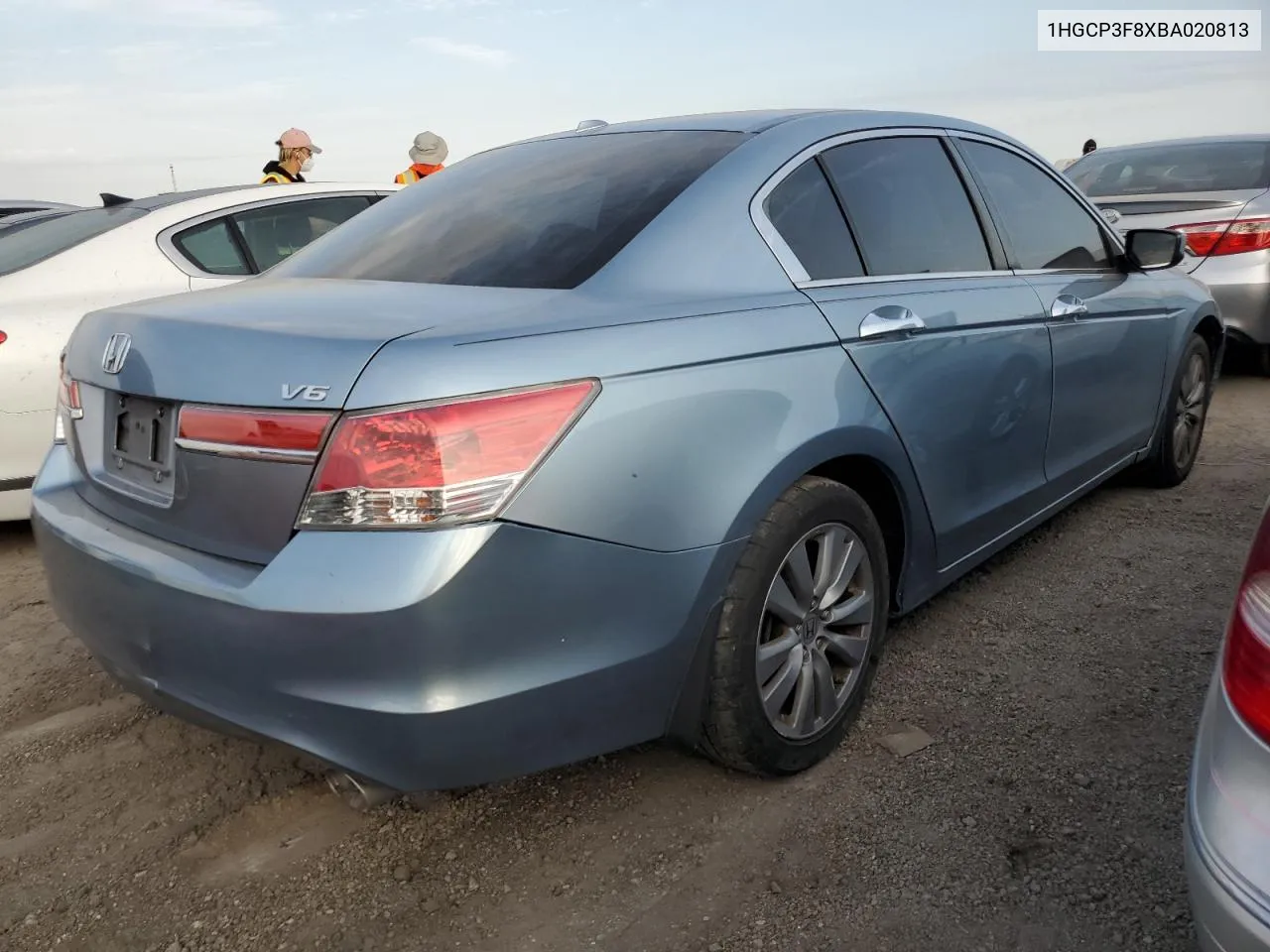 2011 Honda Accord Exl VIN: 1HGCP3F8XBA020813 Lot: 75640734