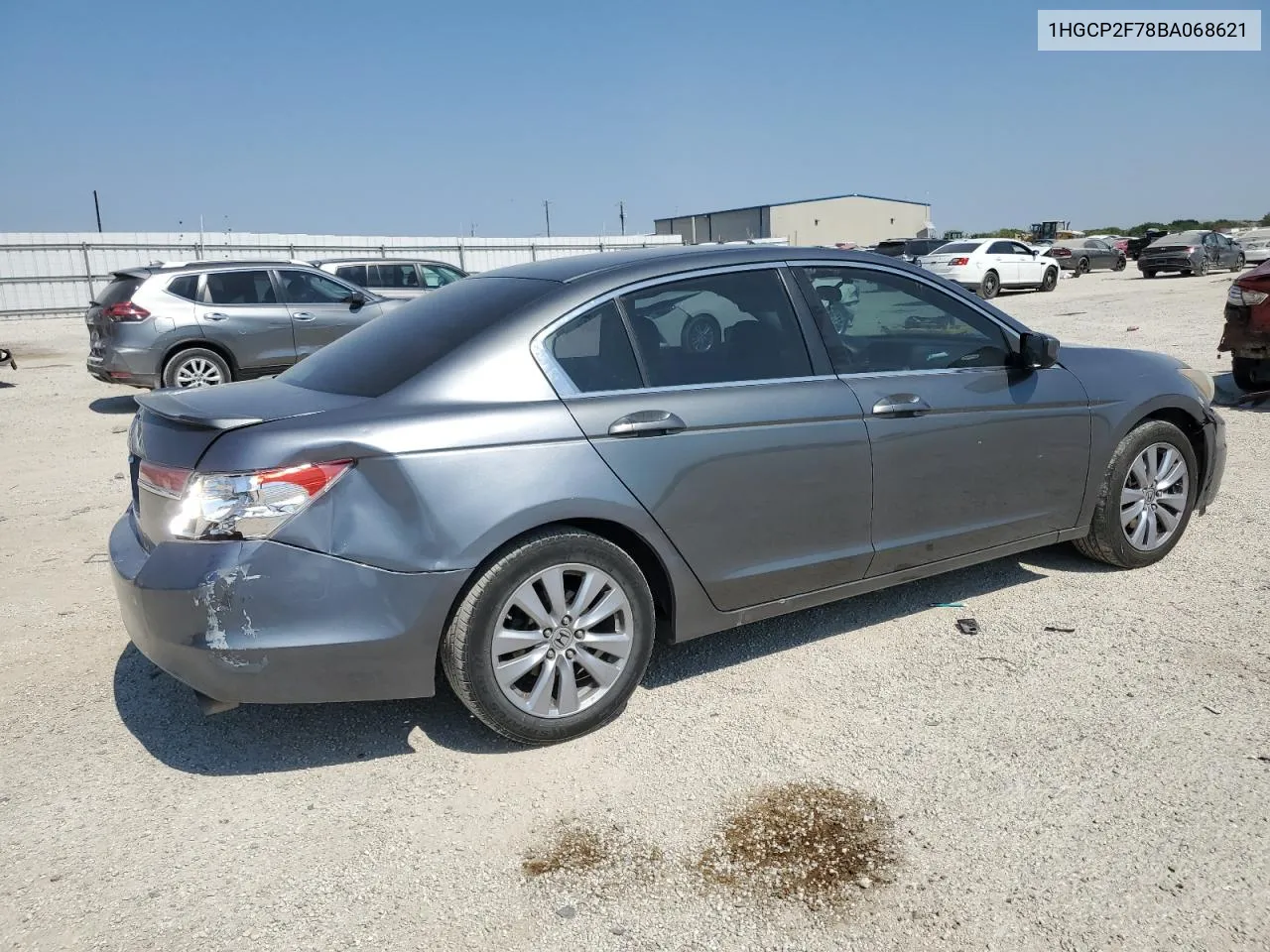 2011 Honda Accord Ex VIN: 1HGCP2F78BA068621 Lot: 75659994