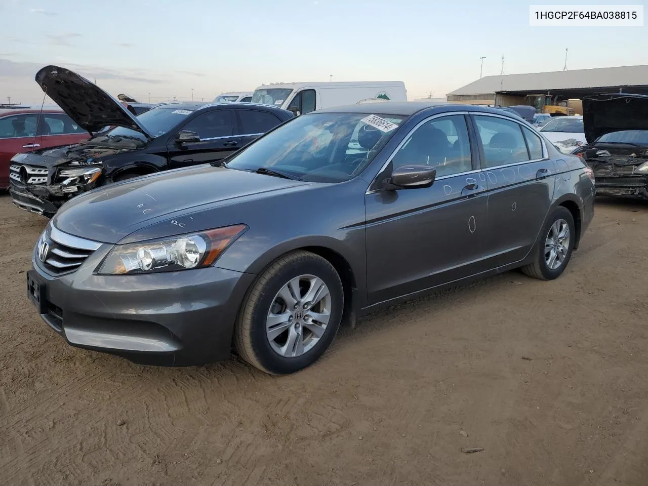 2011 Honda Accord Se VIN: 1HGCP2F64BA038815 Lot: 75836614