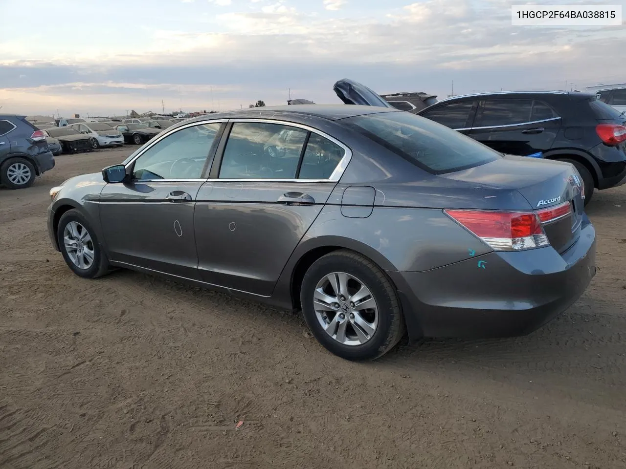 2011 Honda Accord Se VIN: 1HGCP2F64BA038815 Lot: 75836614