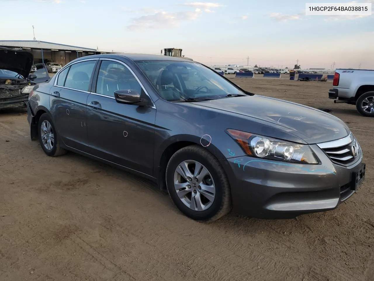 2011 Honda Accord Se VIN: 1HGCP2F64BA038815 Lot: 75836614