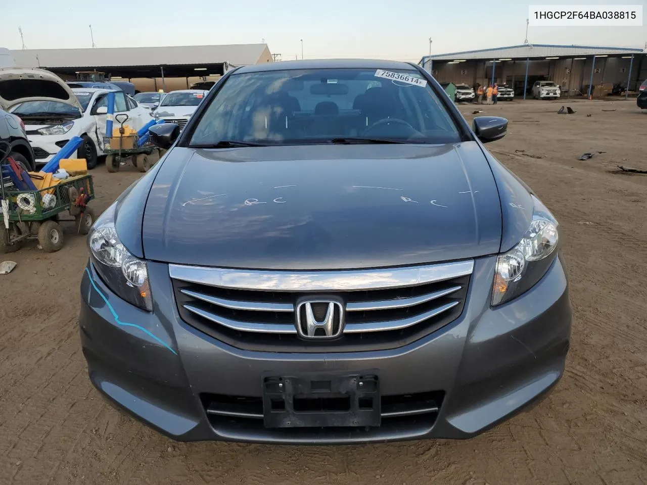 2011 Honda Accord Se VIN: 1HGCP2F64BA038815 Lot: 75836614