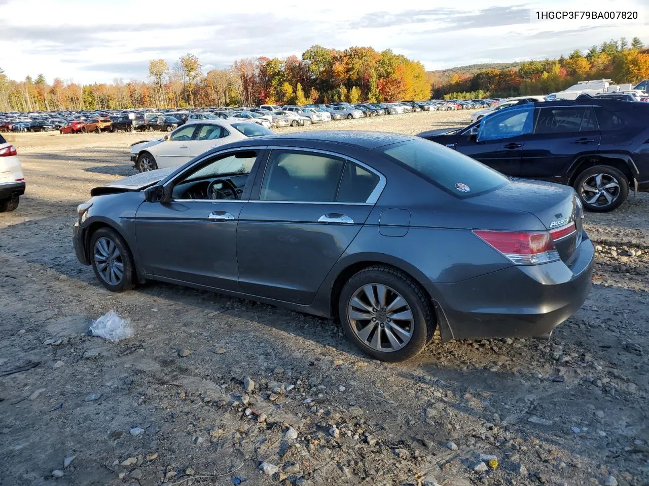 2011 Honda Accord Ex VIN: 1HGCP3F79BA007820 Lot: 75845904