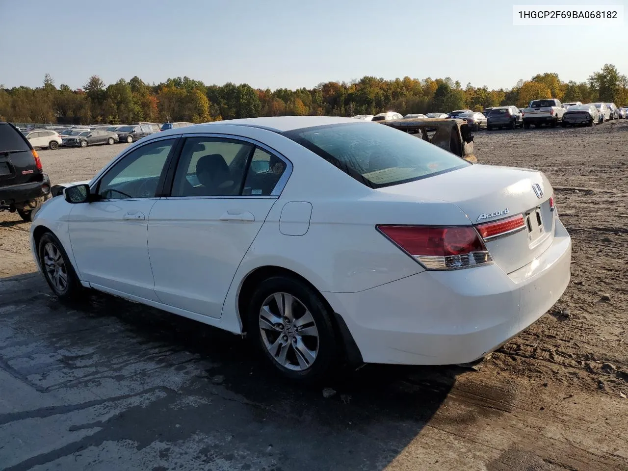 2011 Honda Accord Se VIN: 1HGCP2F69BA068182 Lot: 75877964