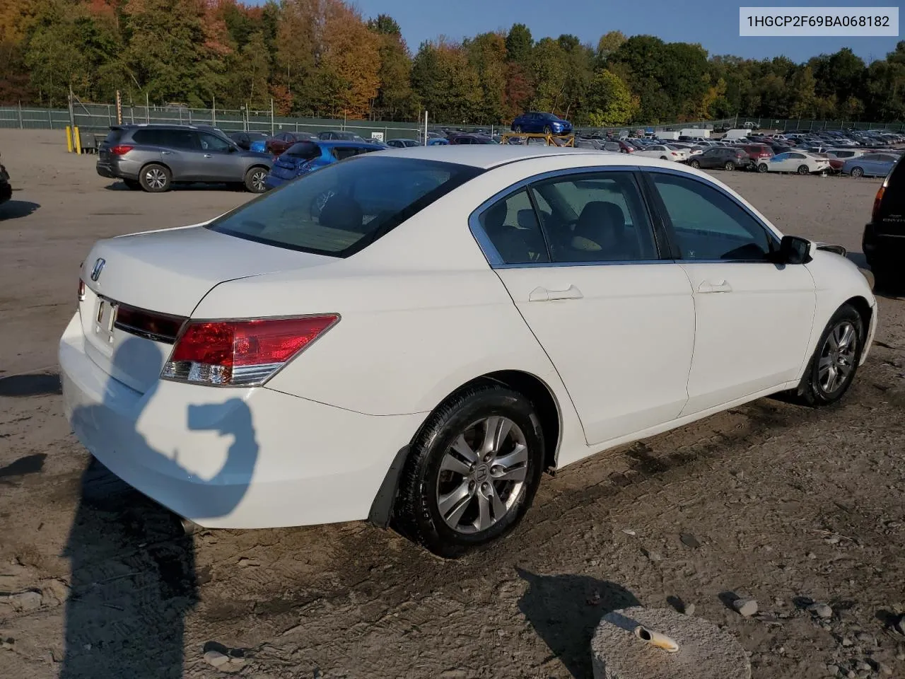 2011 Honda Accord Se VIN: 1HGCP2F69BA068182 Lot: 75877964