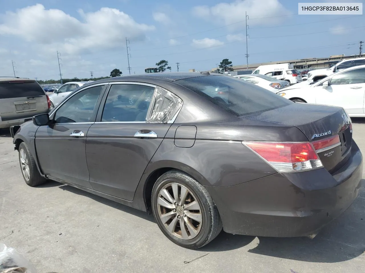 2011 Honda Accord Exl VIN: 1HGCP3F82BA013645 Lot: 76079664